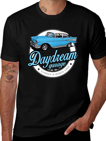 Daydream Garage Classic Car Graphic T-Shirt
