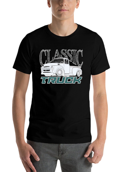 Classic Truck Graphic Tee - Automotive Enthusiast Shirt