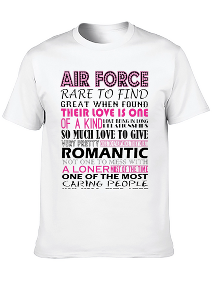Air Force Romantic A Loner Graphic Tee