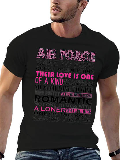 Air Force Romantic A Loner Graphic Tee