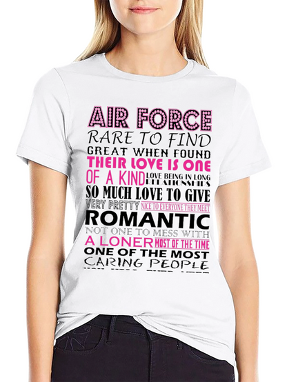 Air Force Romantic A Loner Graphic Tee