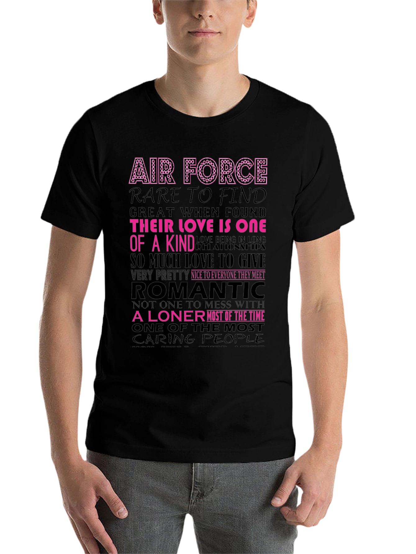 Air Force Romantic A Loner Graphic Tee