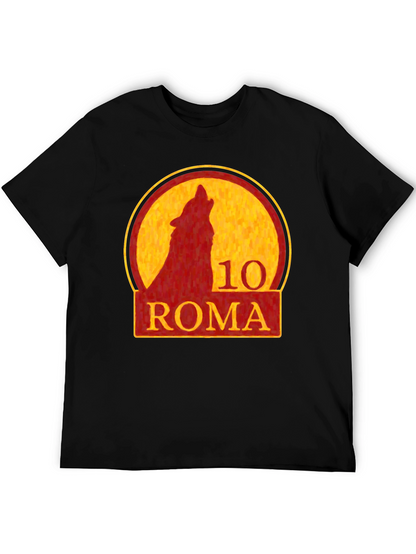 Roma 10 Wolf T-Shirt - Stylish Graphic Tee