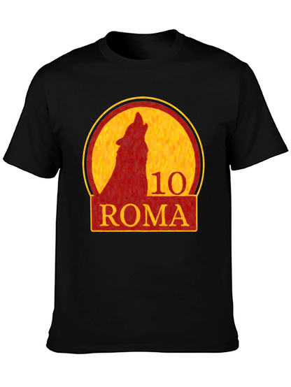 Roma 10 Wolf T-Shirt - Stylish Graphic Tee