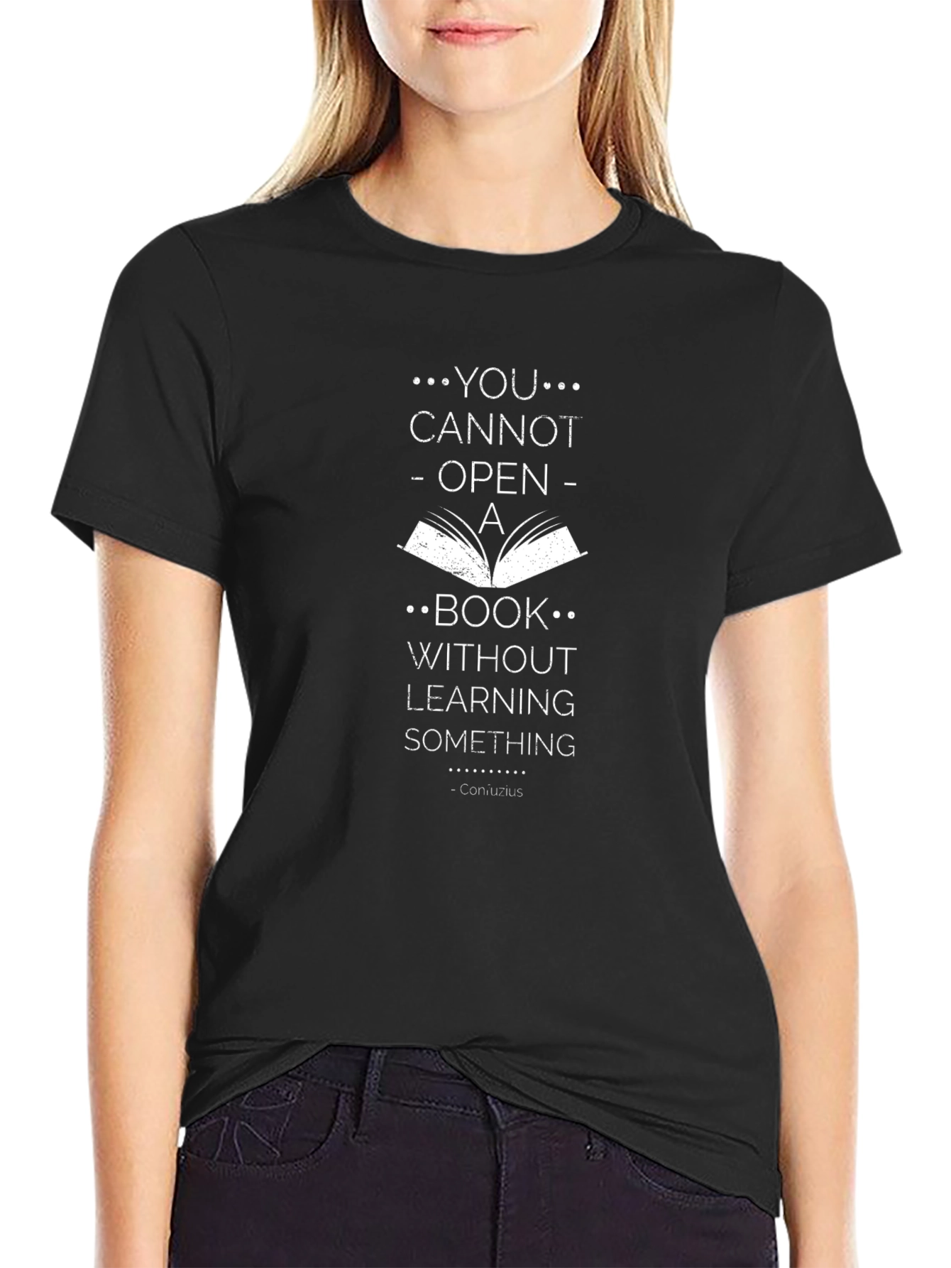 Inspirational Quote Graphic T-Shirt - Learn Something