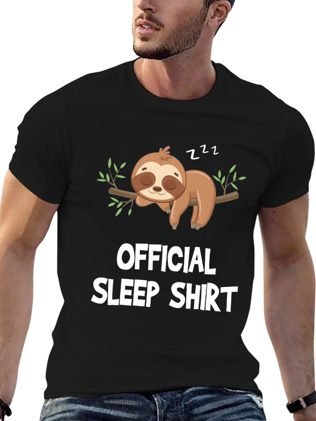 Official Sleep Shirt - Sloth T-Shirt