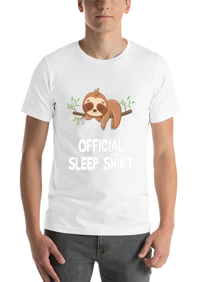Official Sleep Shirt - Sloth T-Shirt