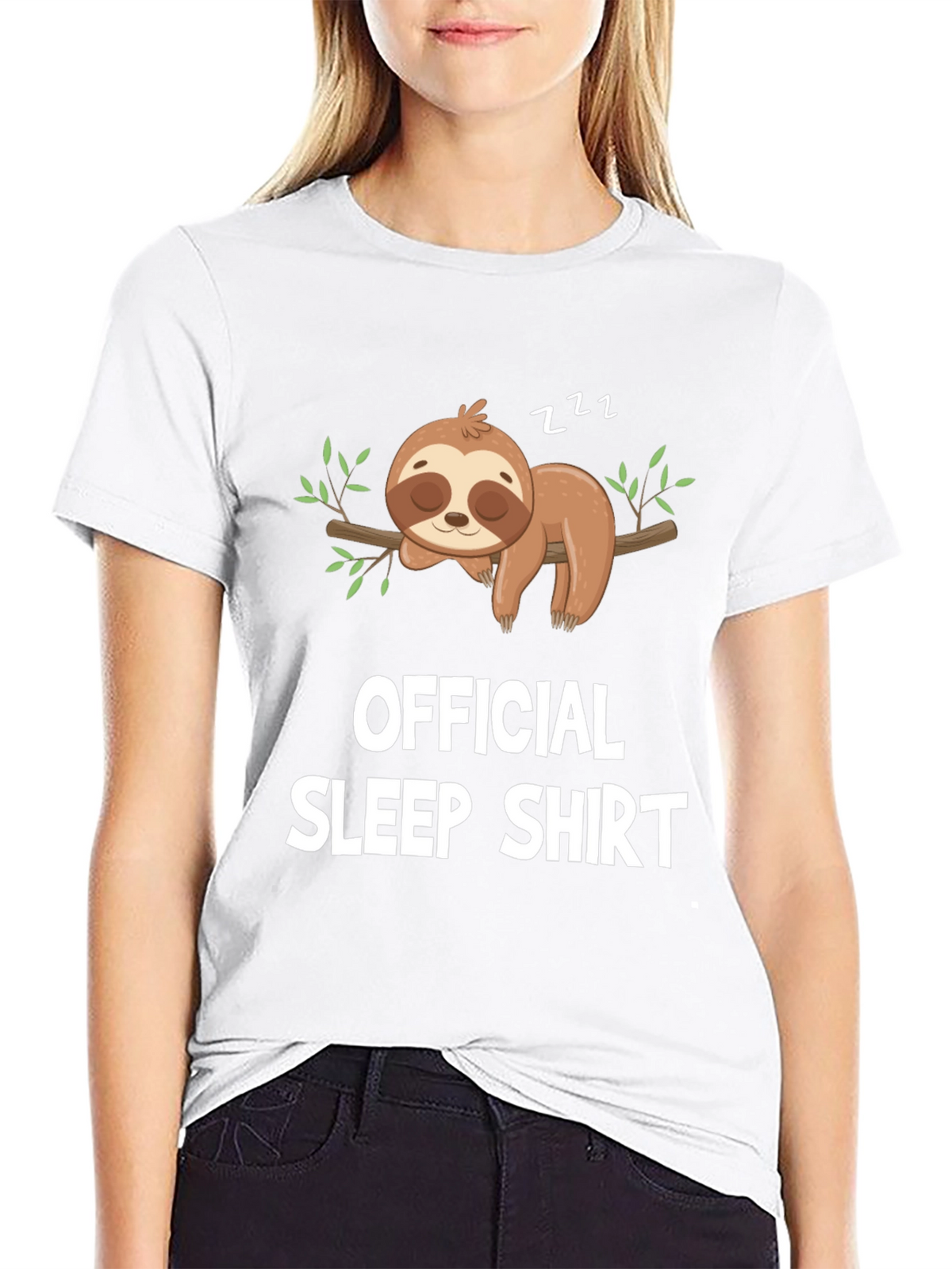 Official Sleep Shirt - Sloth T-Shirt