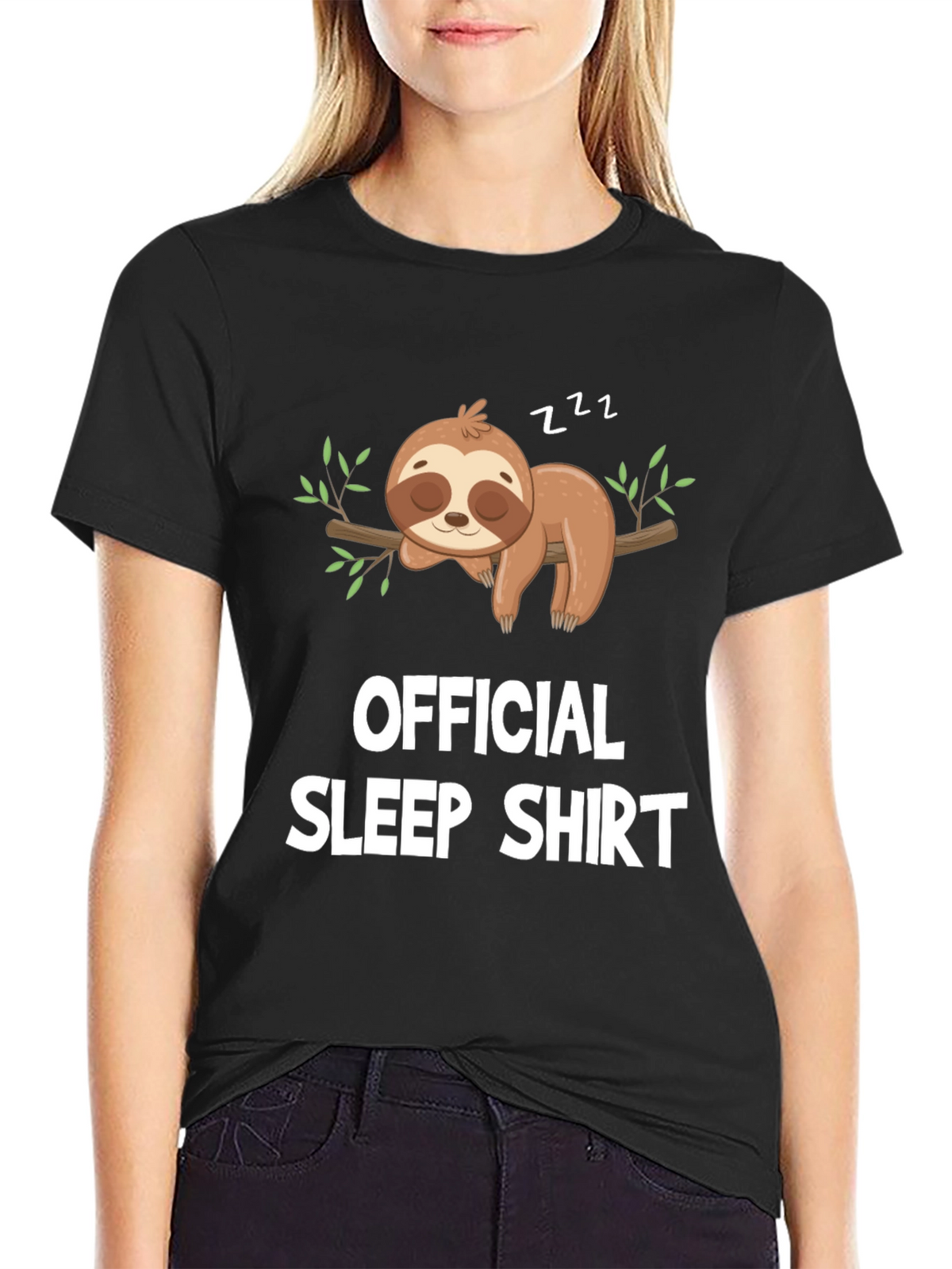 Official Sleep Shirt - Sloth T-Shirt