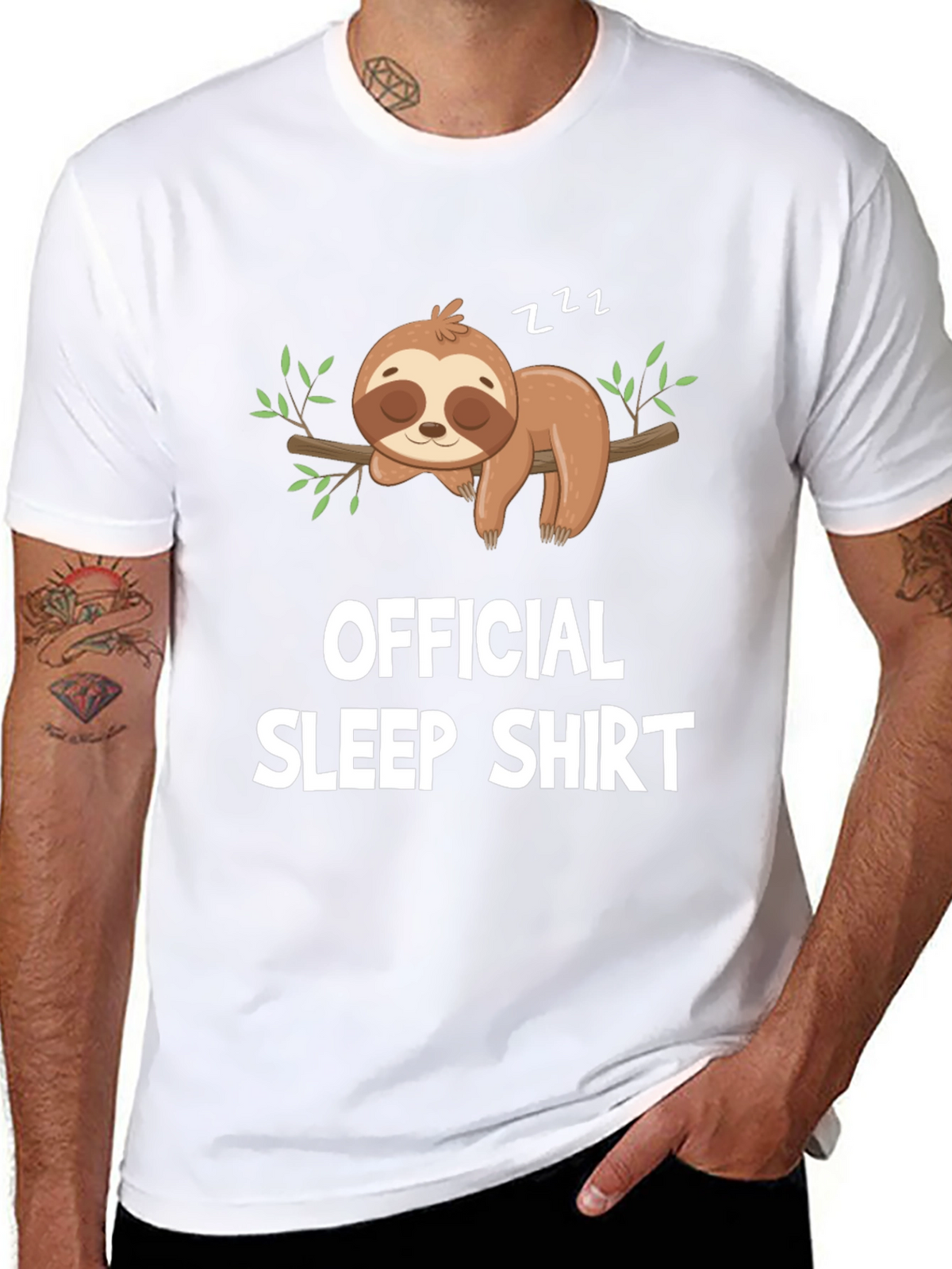 Official Sleep Shirt - Sloth T-Shirt