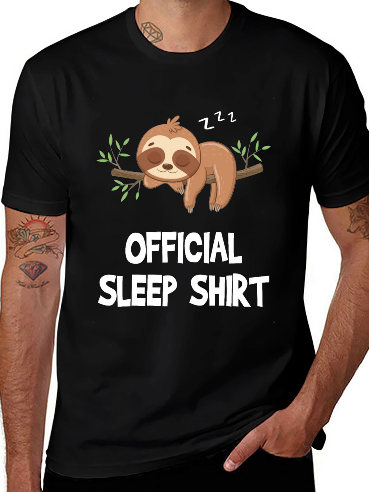 Official Sleep Shirt - Sloth T-Shirt