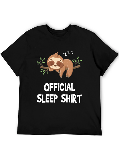 Official Sleep Shirt - Sloth T-Shirt