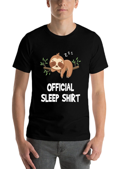 Official Sleep Shirt - Sloth T-Shirt