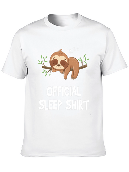 Official Sleep Shirt - Sloth T-Shirt