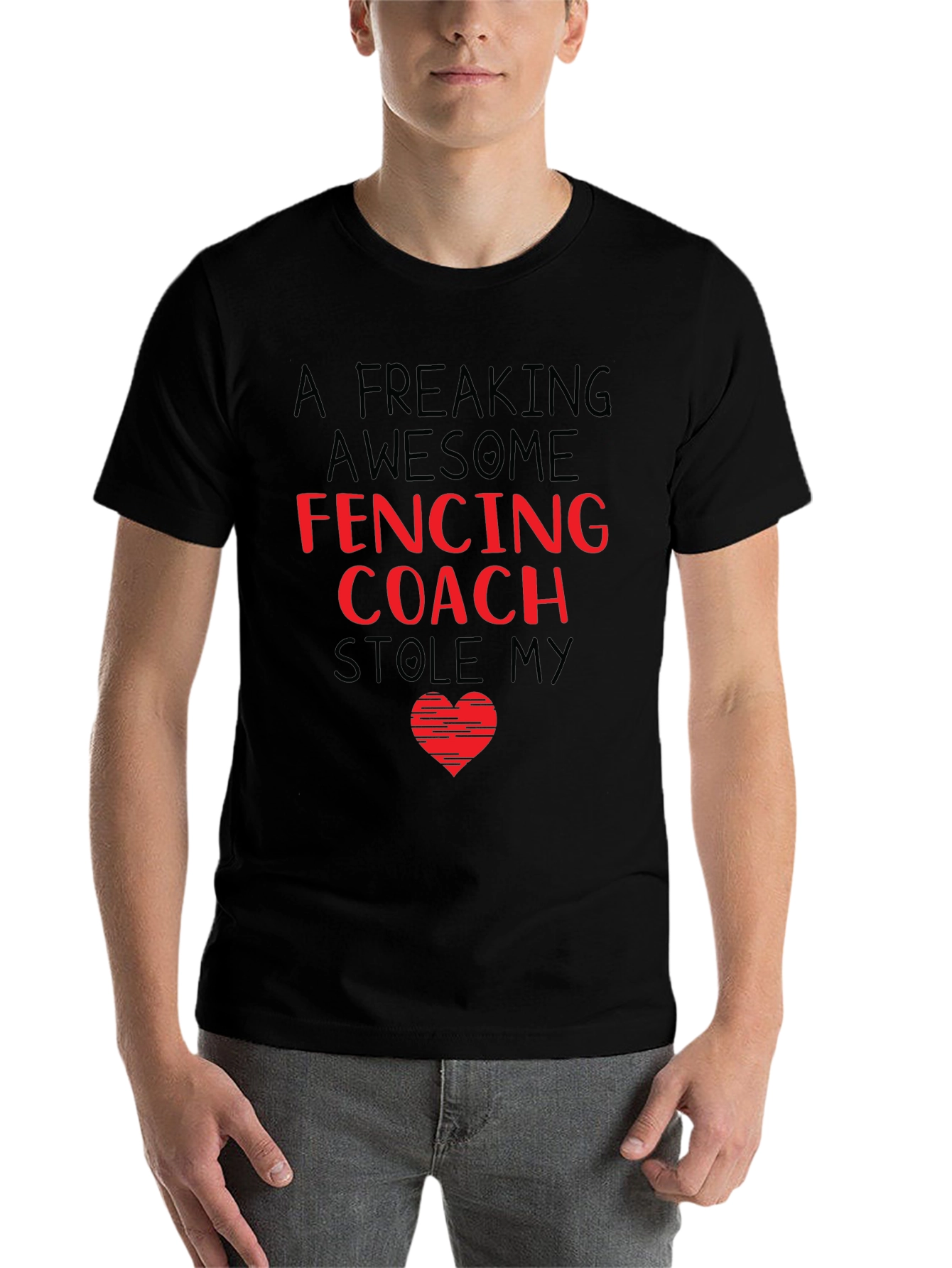 Fencing Coach Stole My Heart T-Shirt