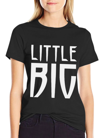 Little Big Graphic Tee - Unisex Black T-Shirt