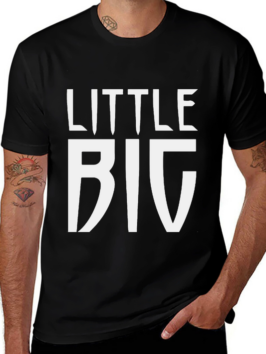 Little Big Graphic Tee - Unisex Black T-Shirt
