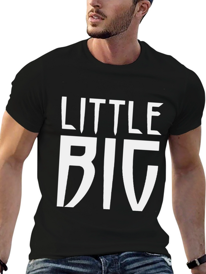 Little Big Graphic Tee - Unisex Black T-Shirt