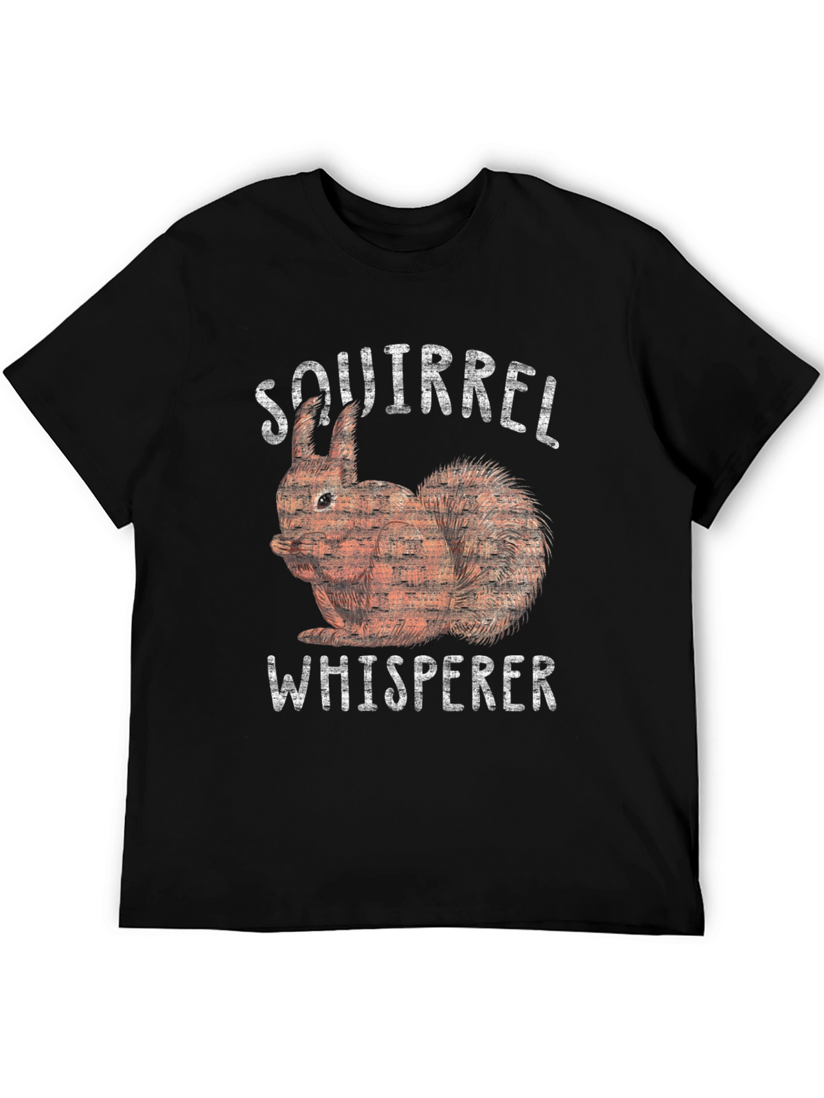 Squirrel Whisperer Graphic Tee - Black