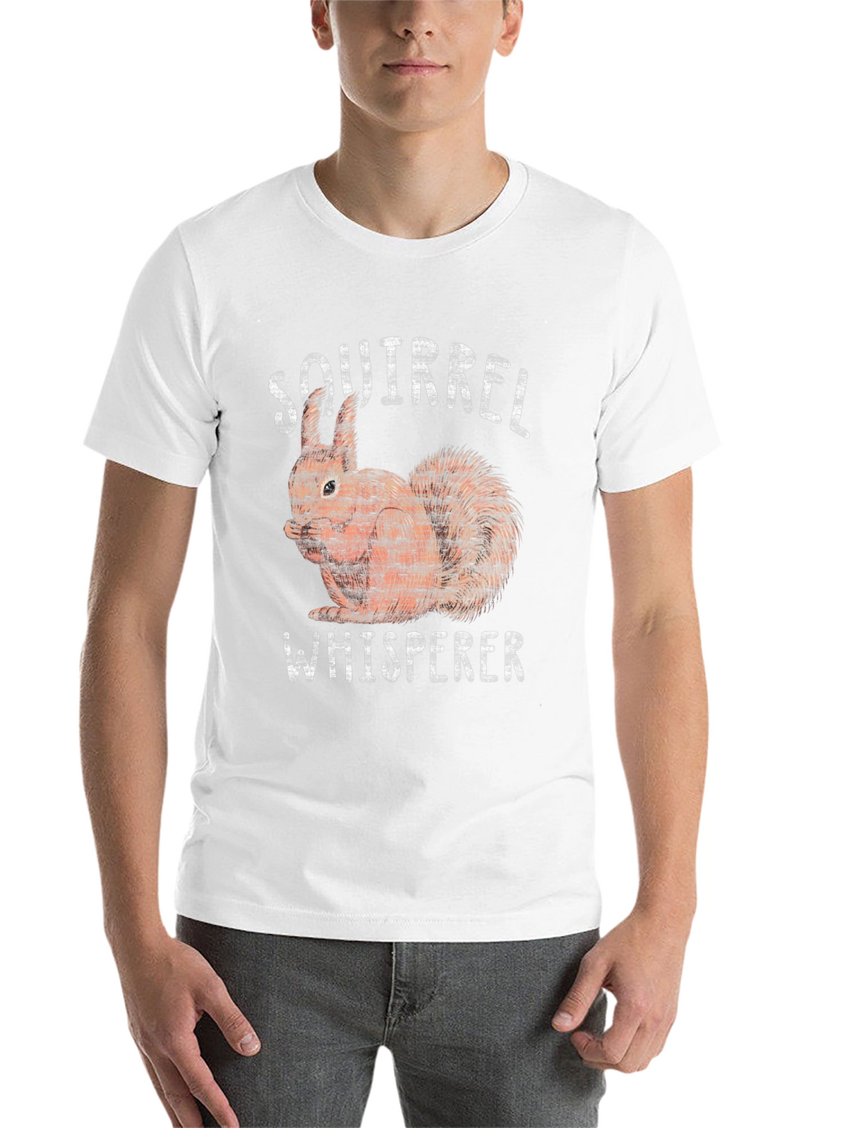 Squirrel Whisperer Graphic Tee - Black