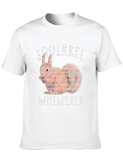Squirrel Whisperer Graphic Tee - Black