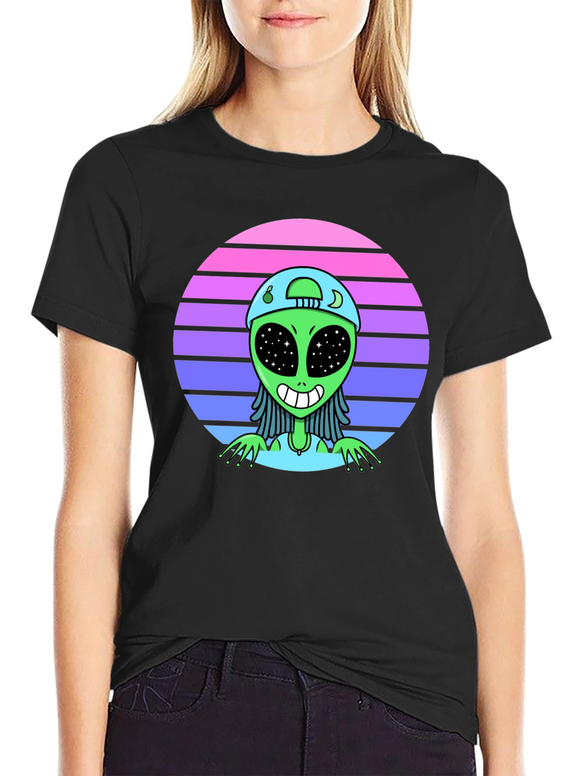 Retro Alien Graphic Tee
