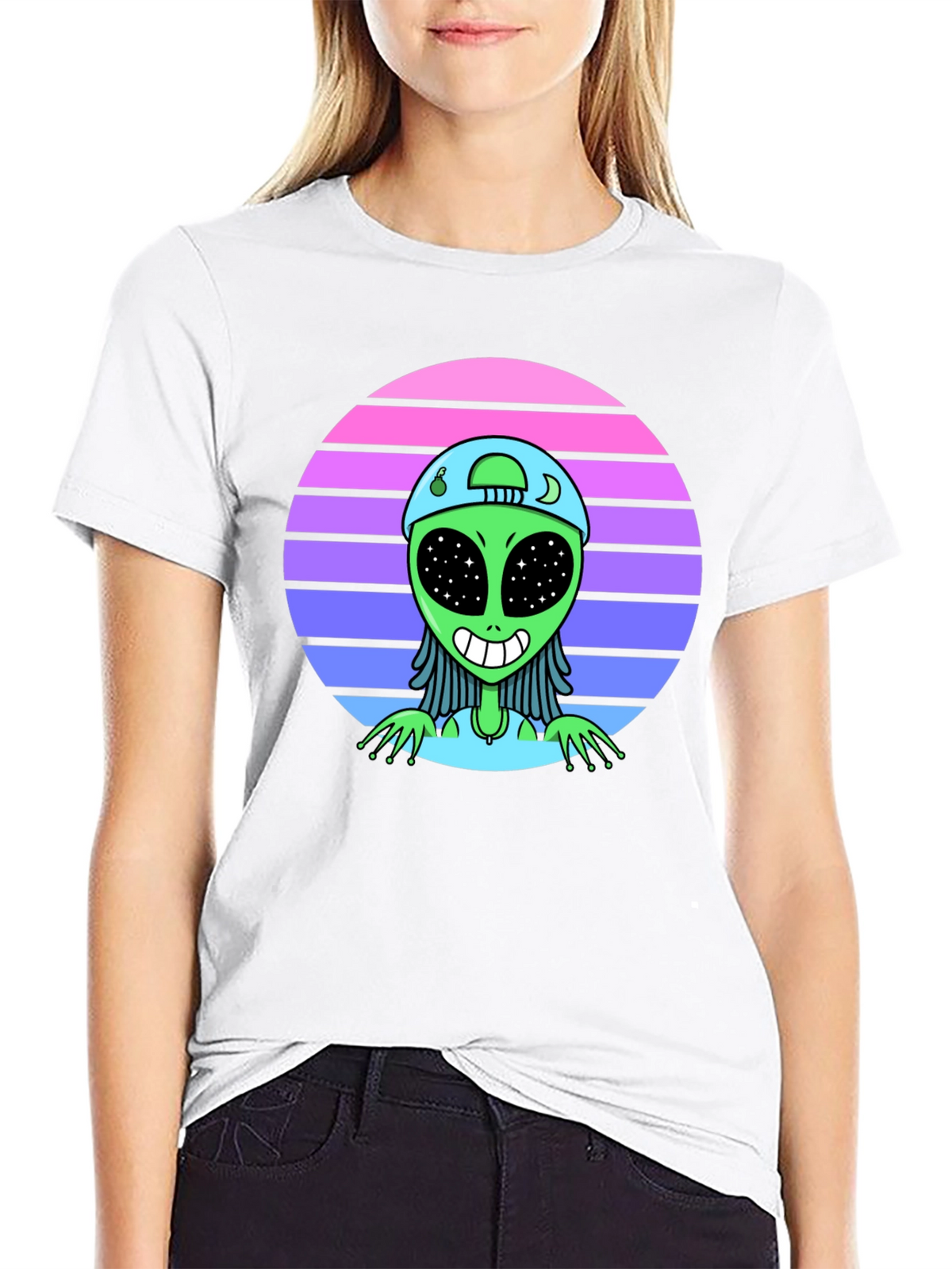 Retro Alien Graphic Tee