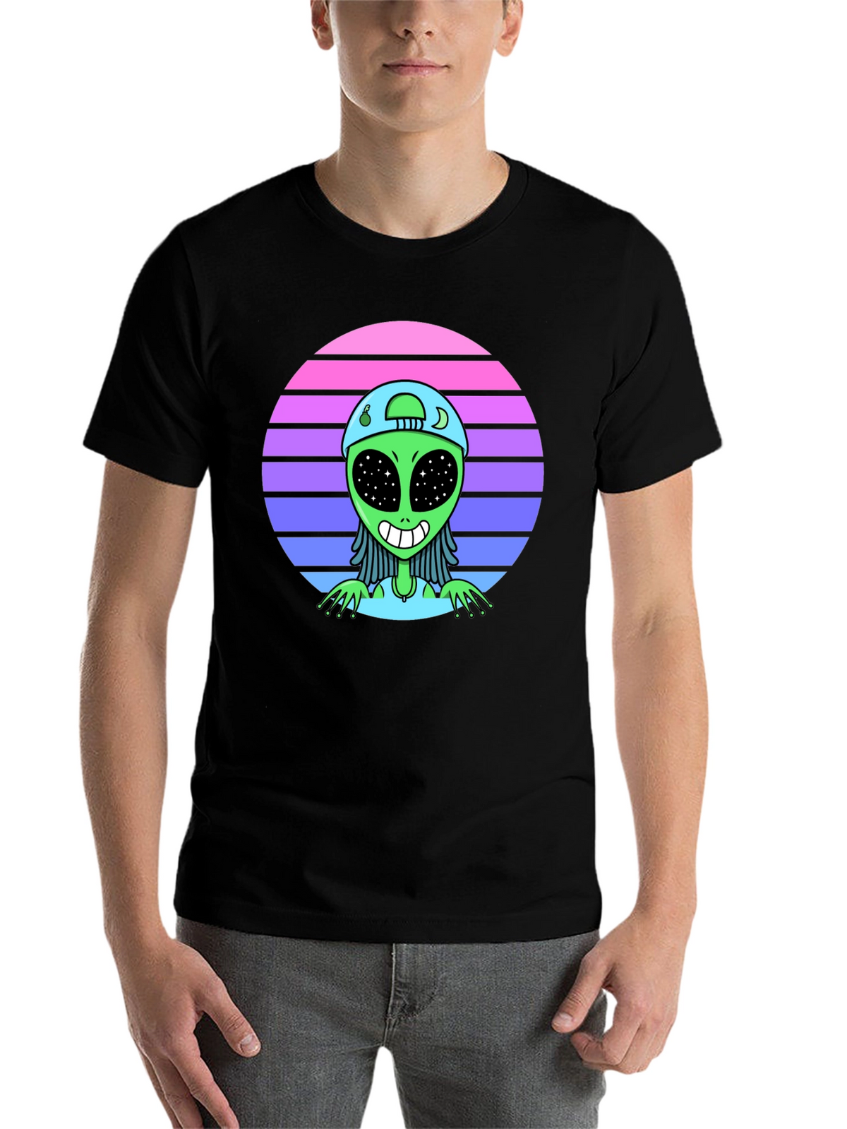 Retro Alien Graphic Tee