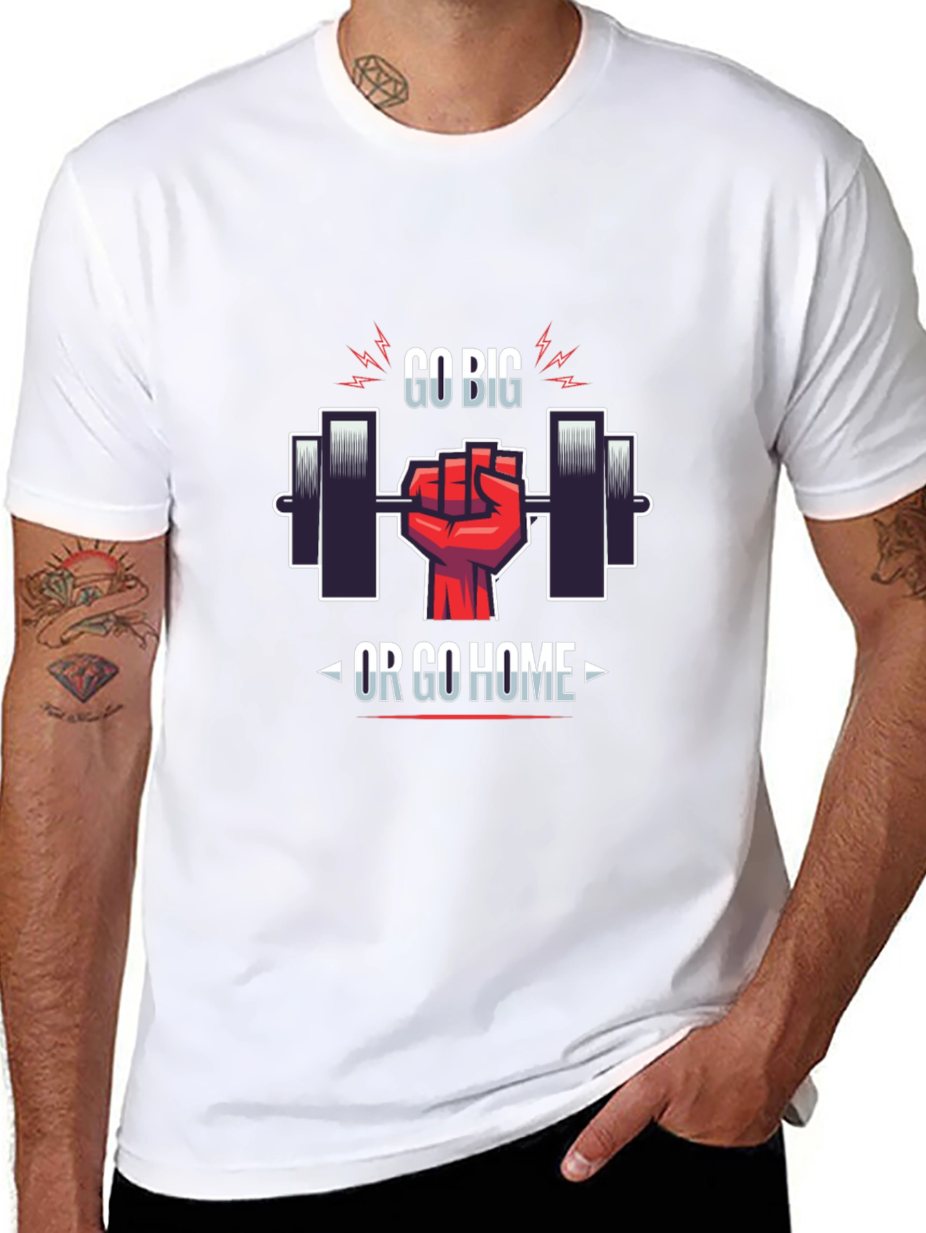 Go Big or Go Home Gym T-Shirt