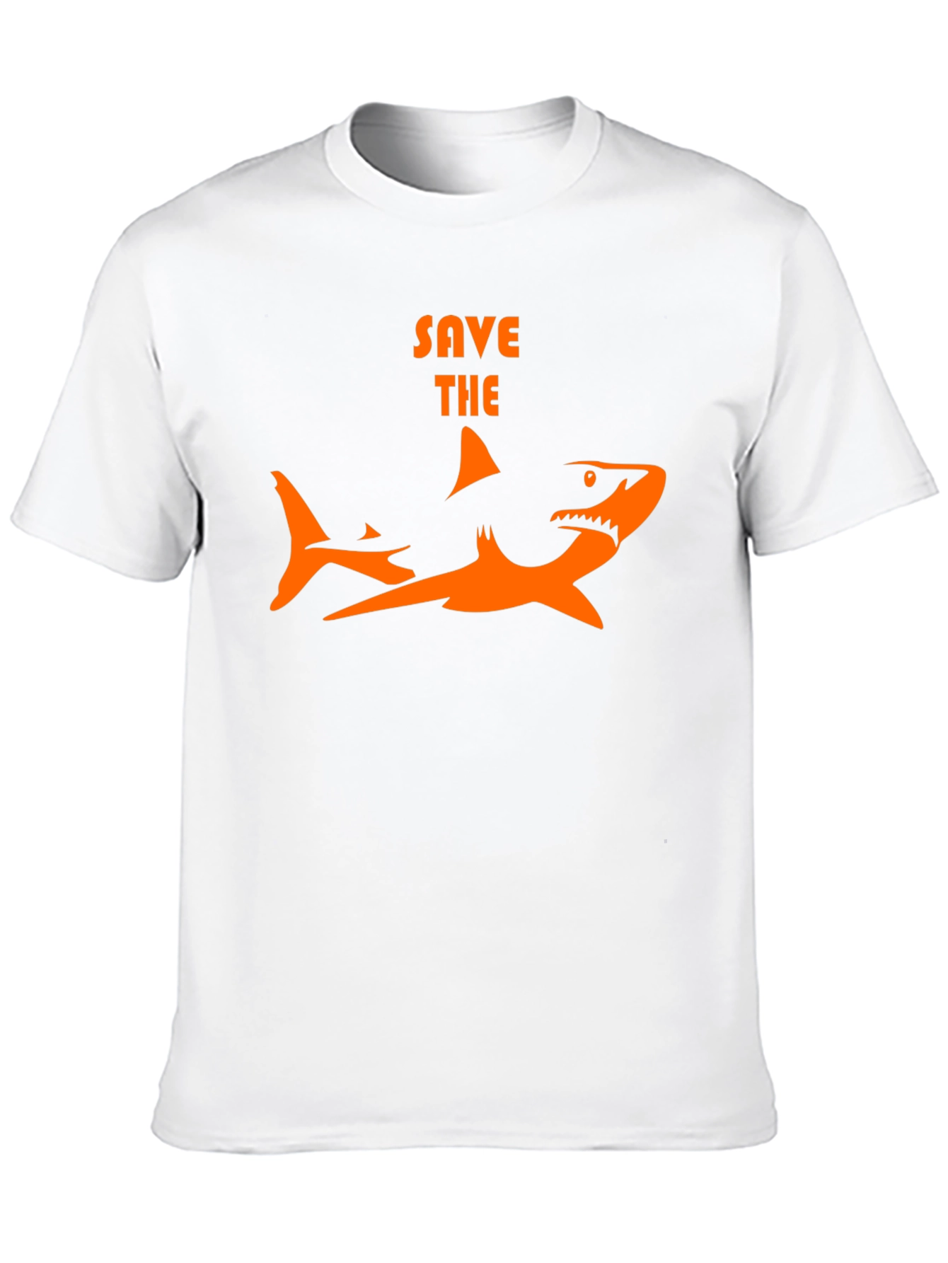 Save the Sharks Graphic Tee - Black