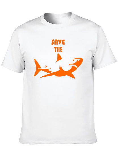 Save the Sharks Graphic Tee - Black