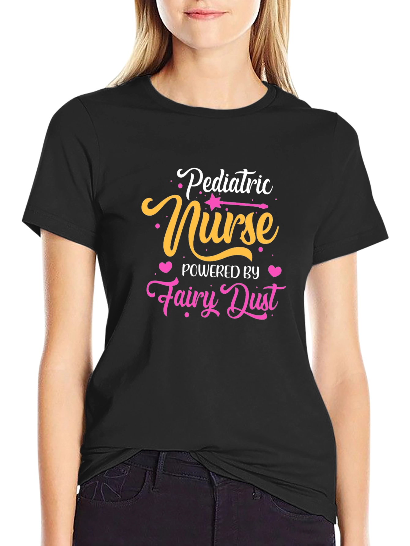 Pediatric Nurse Fairy Dust Graphic Tee