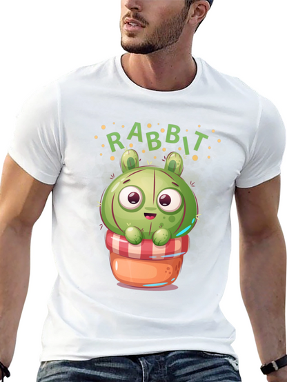 Cute Rabbit Cactus T-Shirt