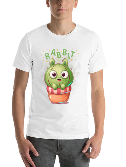 Cute Rabbit Cactus T-Shirt