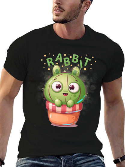 Cute Rabbit Cactus T-Shirt