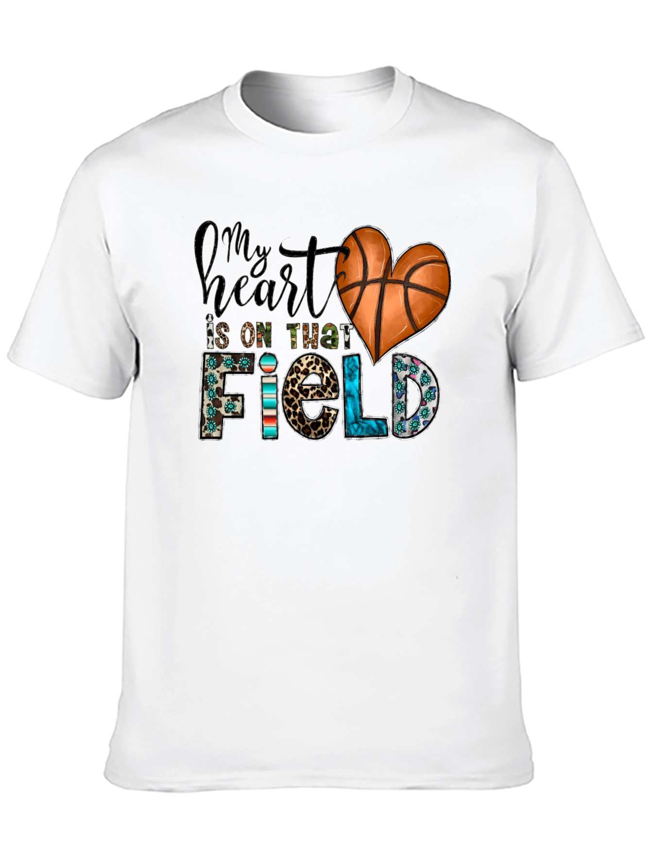 Basketball Heart T-Shirt