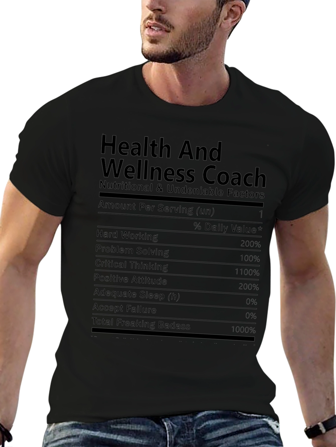 Health and Wellness Coach Funny T-Shirt