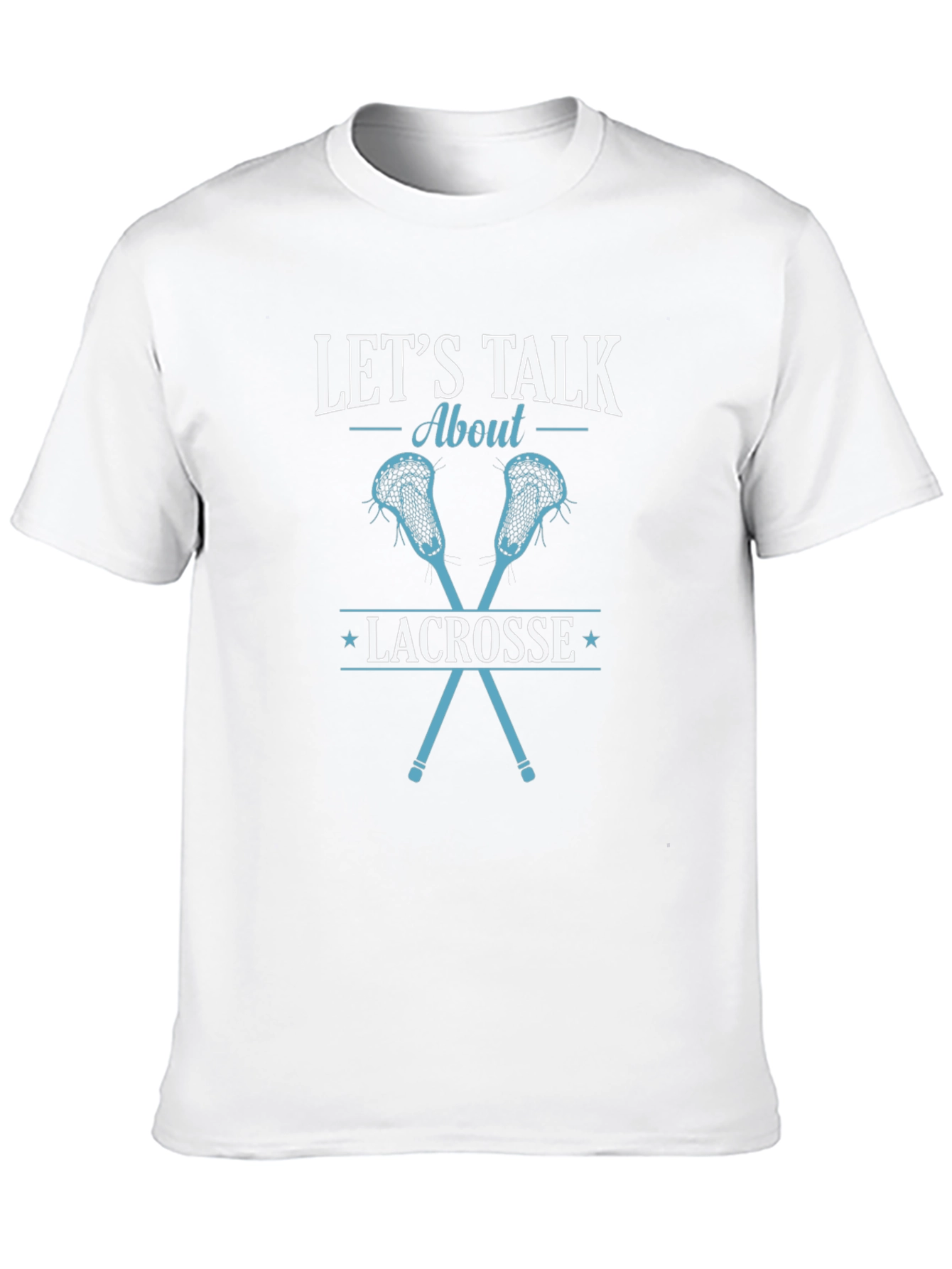 Lets Talk About Lacrosse Graphic Tee