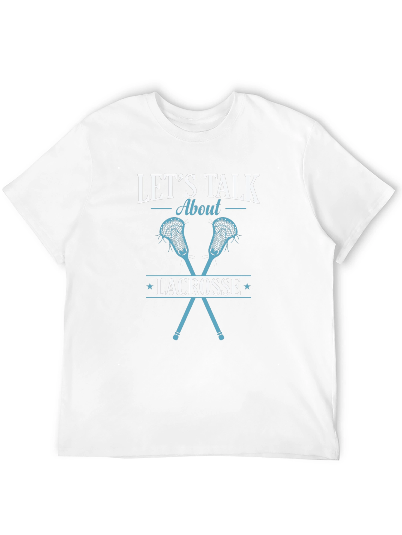 Lets Talk About Lacrosse Graphic Tee