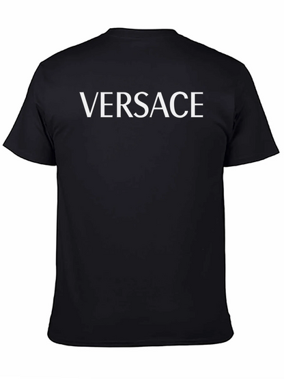 Versace Inspired Black T-Shirt – Trendy Design & Soft Feel