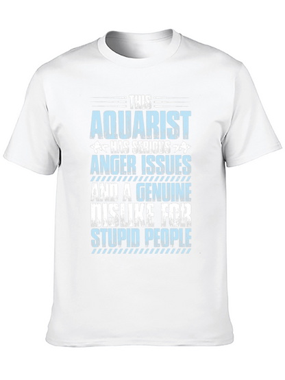 Aquarist T-Shirt - Serious Anger Issues Funny Tee