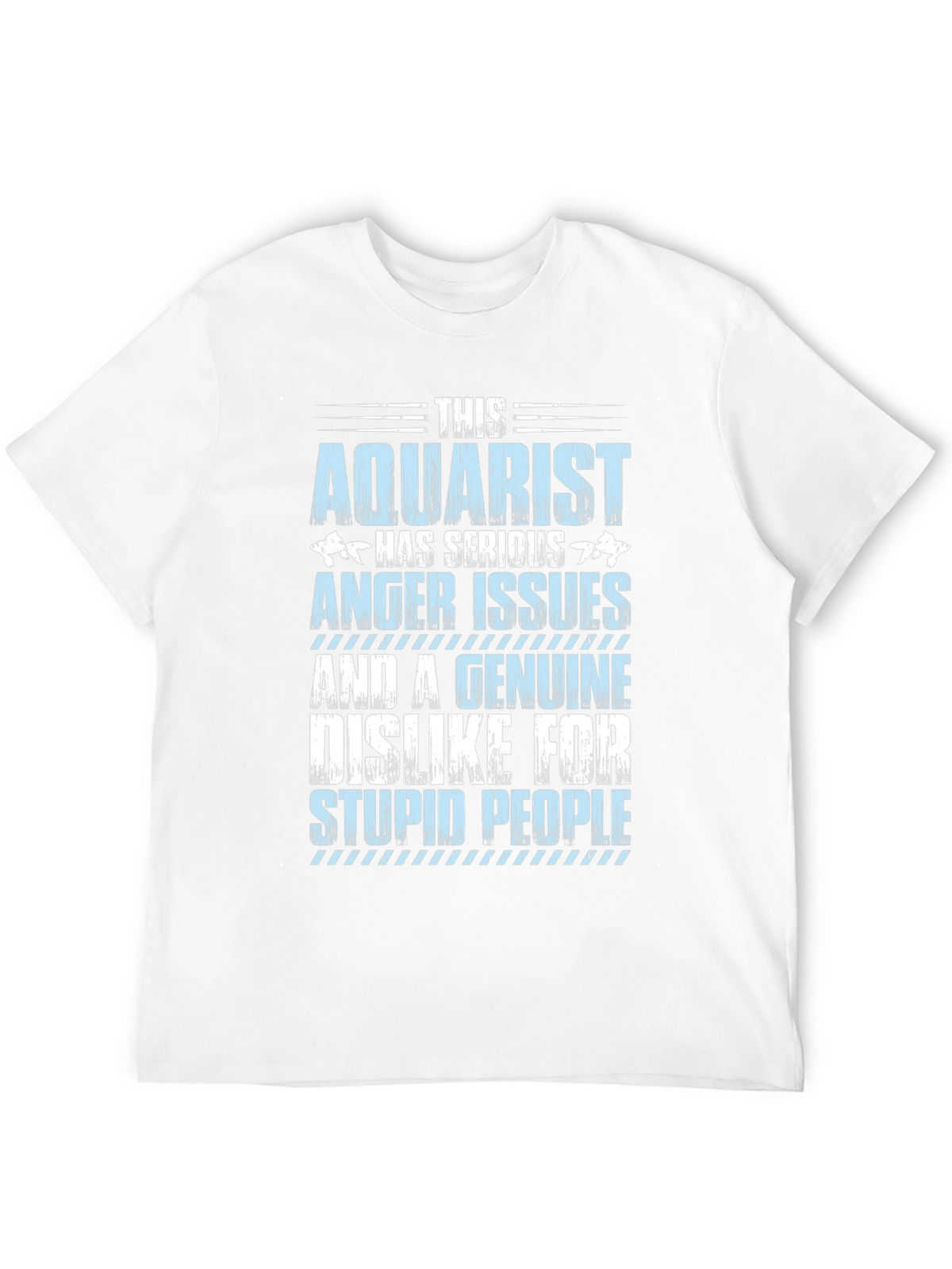 Aquarist T-Shirt - Serious Anger Issues Funny Tee