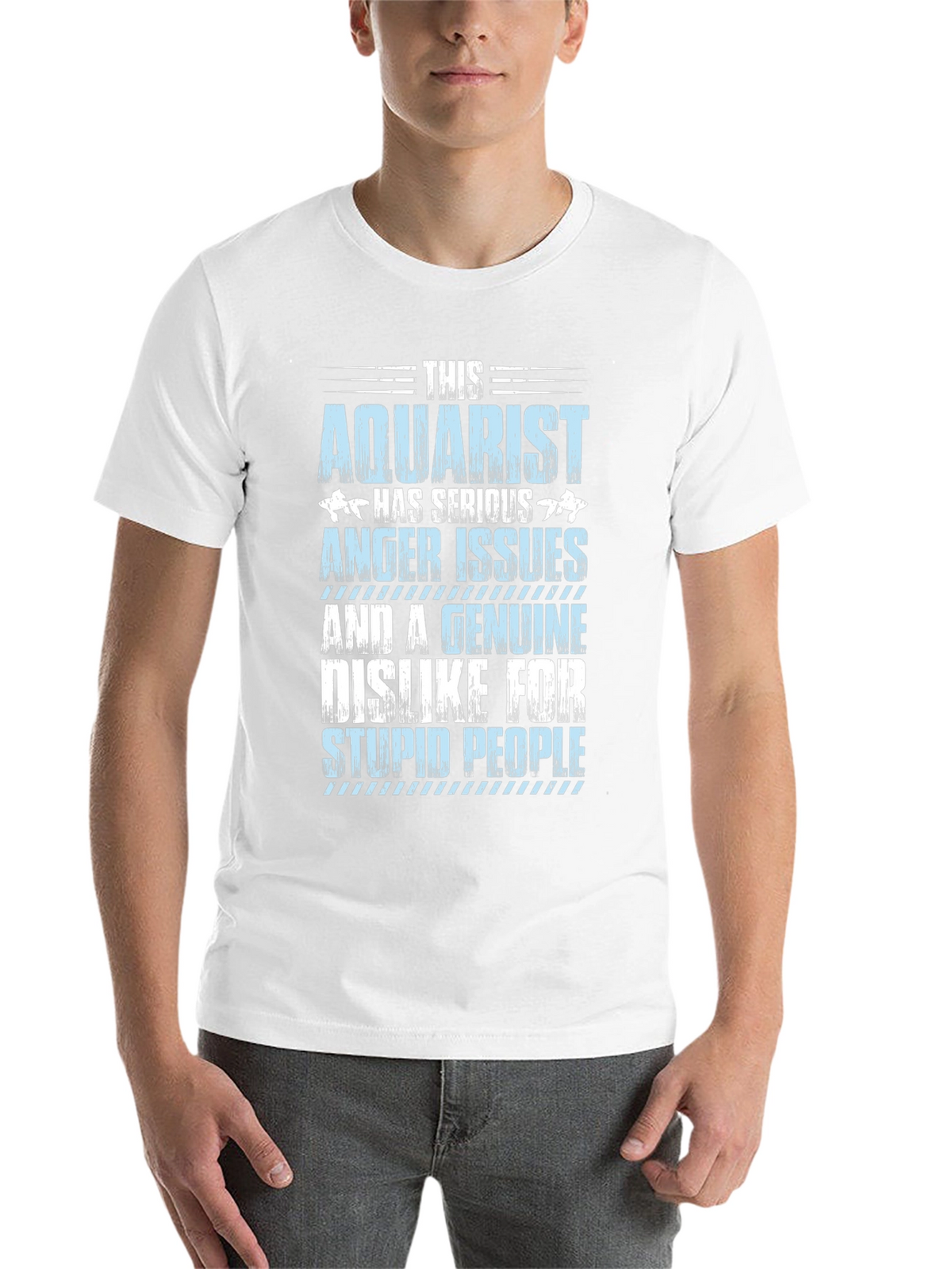 Aquarist T-Shirt - Serious Anger Issues Funny Tee