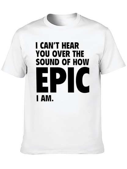 Epic Statement T-Shirt: Bold & Confident Design