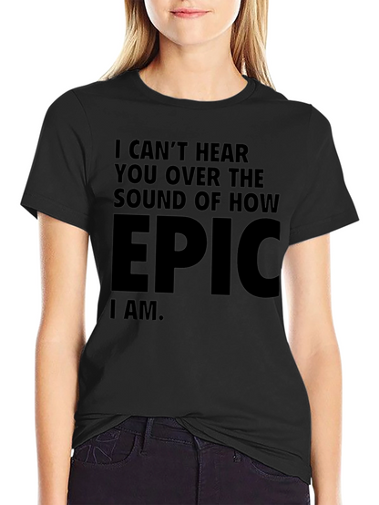 Epic Statement T-Shirt: Bold & Confident Design