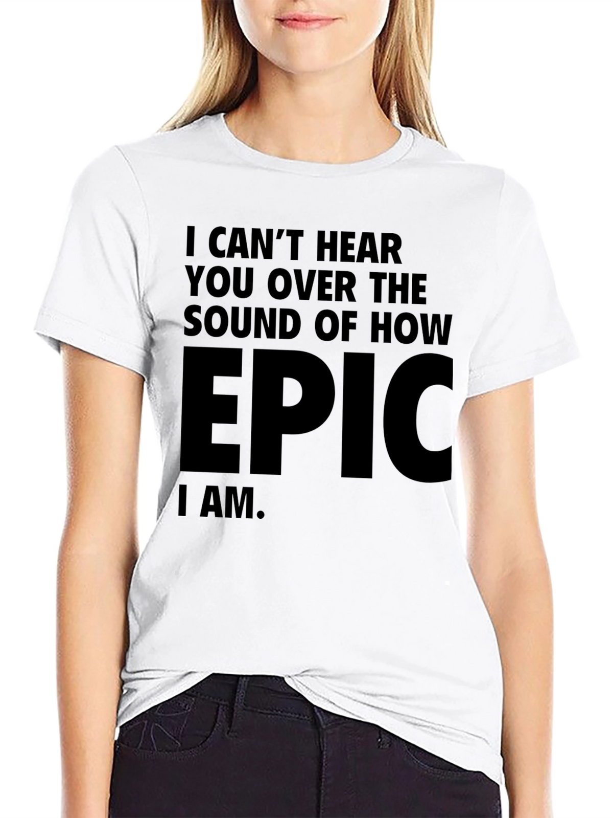 Epic Statement T-Shirt: Bold & Confident Design
