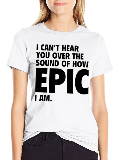 Epic Statement T-Shirt: Bold & Confident Design