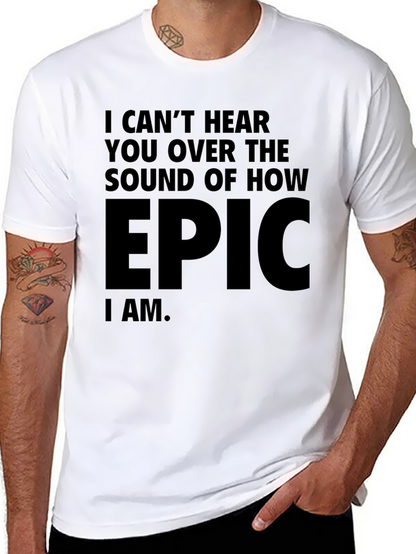 Epic Statement T-Shirt: Bold & Confident Design