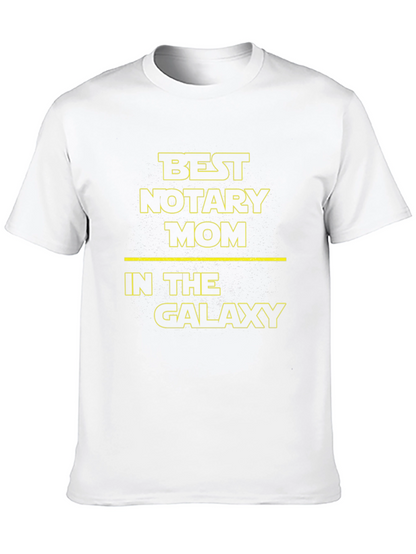 Best Notary Mom in the Galaxy T-Shirt