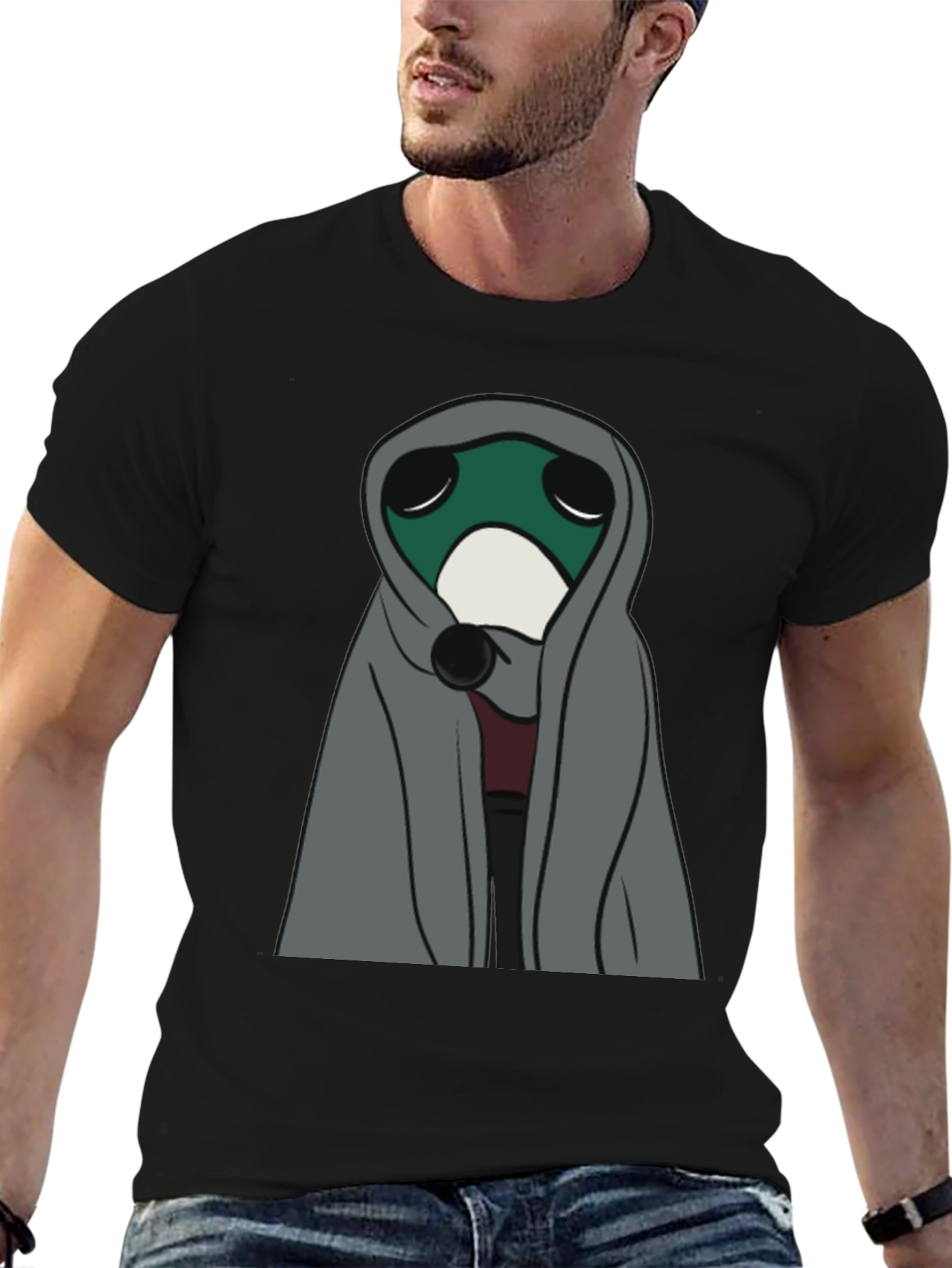 Hooded Creature Black T-Shirt